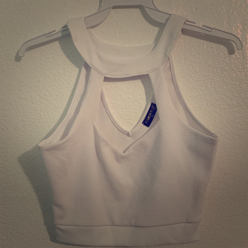 White matching set